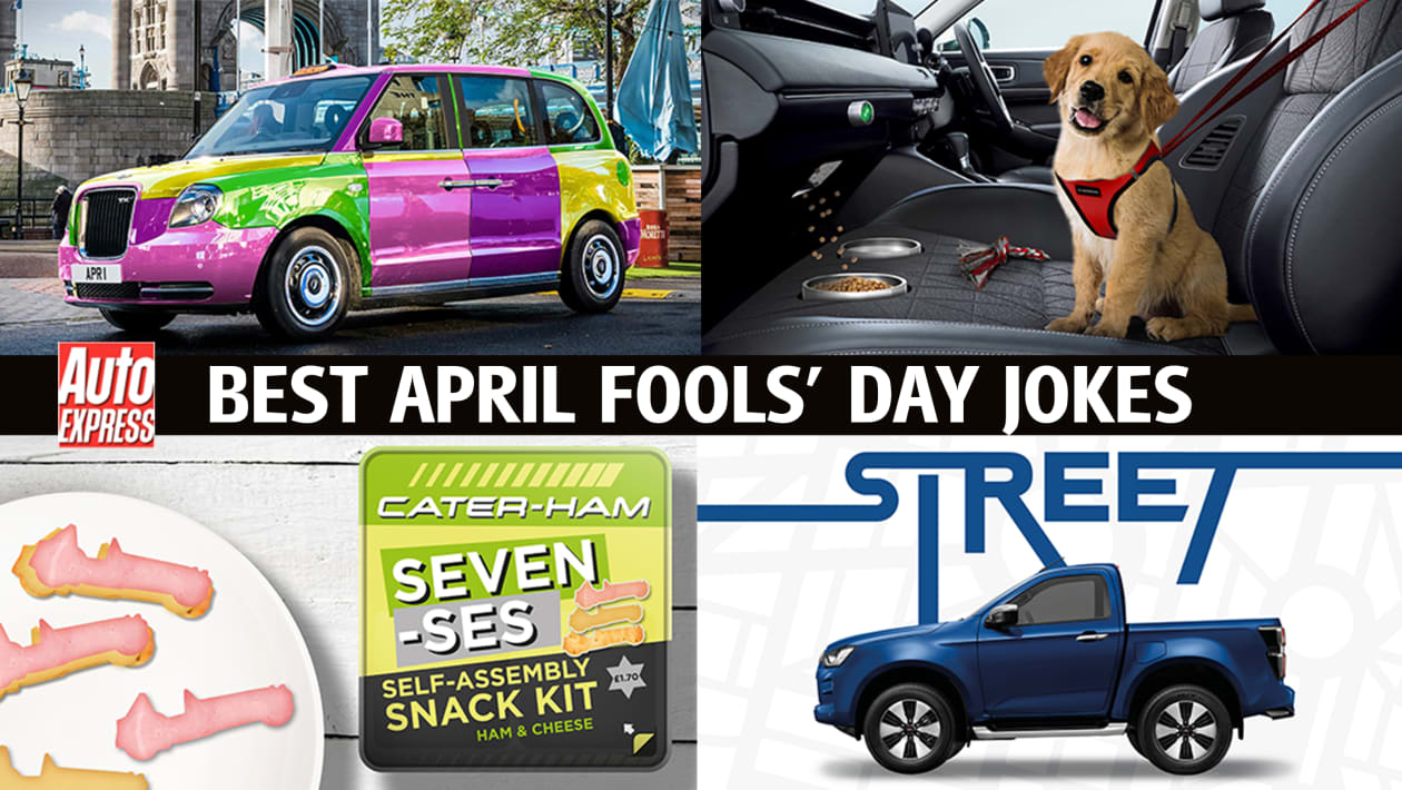 Best April Fools' Day jokes by car companies 2023 Auto Express